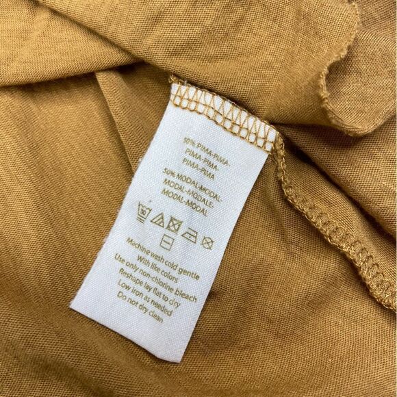 Free People Fantasy Cosmic Triangle Tank Golden Yellow Size XS - Picture 5 of 6